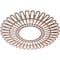 Ekena Millwork Cornelius Wood Fretwork Pierced Ceiling Medallion, Wood (Paint Grade), 36"OD x 13 3/8"ID x 3/8"T CMWP36X0375CRMF - alternate 3
